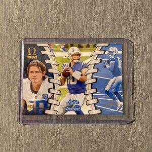 Justin Herbert Los Angeles Chargers 2020 Panini Chronicles Rookie Card #O-3